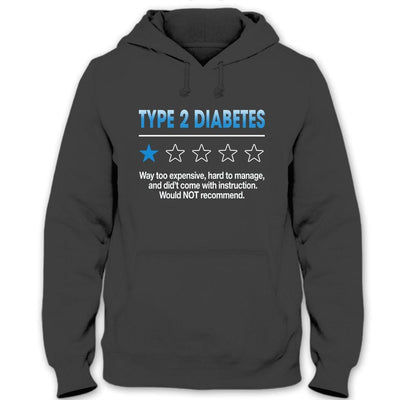 1 Out Of 5 Blue Stars, Type 2 Diabetes Awareness Support Shirt