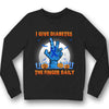 I Give Finger Daily, Diabetes Awareness Support Shirt, Blue Ribbon Halloween