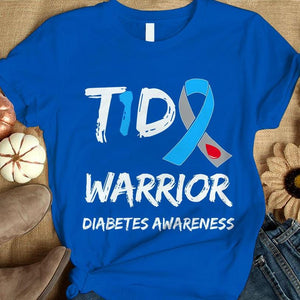 T1d Shirts Of Warrior, Blue Ribbon