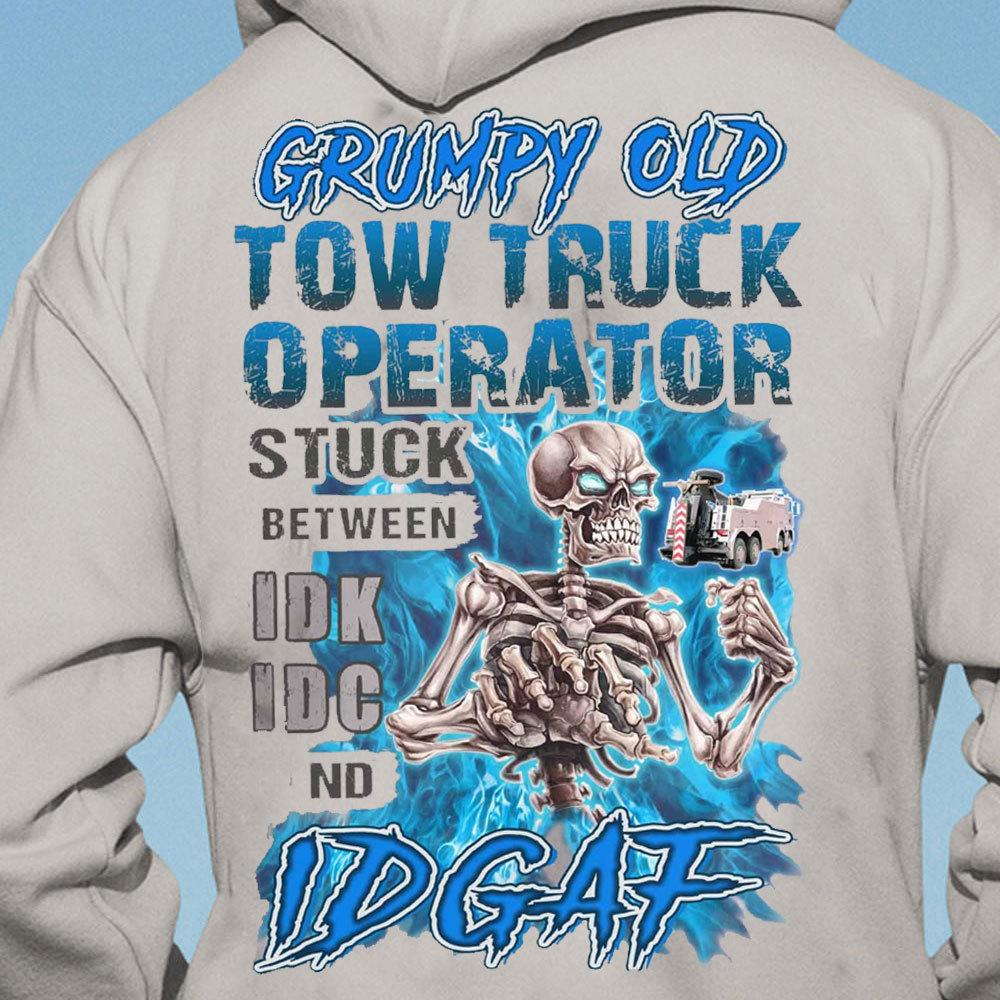 Grumpy Old Tow Truck Operator Trucker Shirts