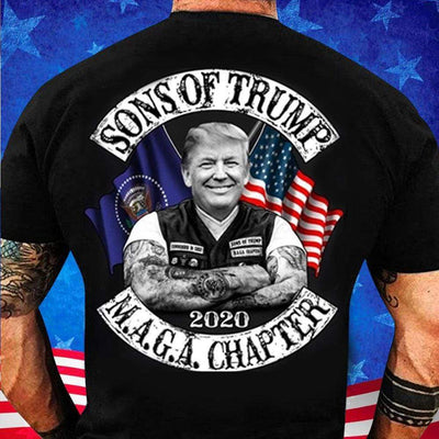 Sons Of Trump MAGA Chapter Shirts For Donald Trump'fan