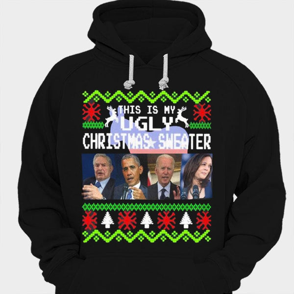 Trump Christmas Sweatshirt, This Is My Ugly Christmas Sweater T-Shirt -  TeeNavi