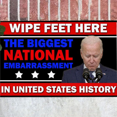 Wipe Your Feet Here The Biggest National Embarrassment Doormat For Donald Trump'fan