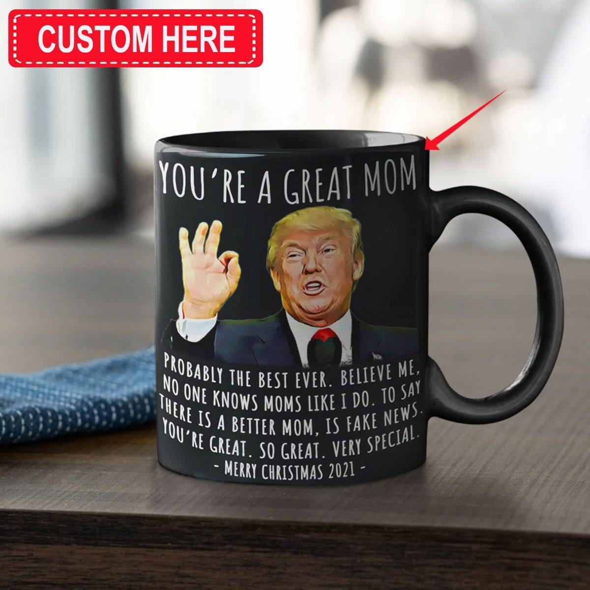 Personalized Donald Trump Mug  Donald Trump Fan Club Official