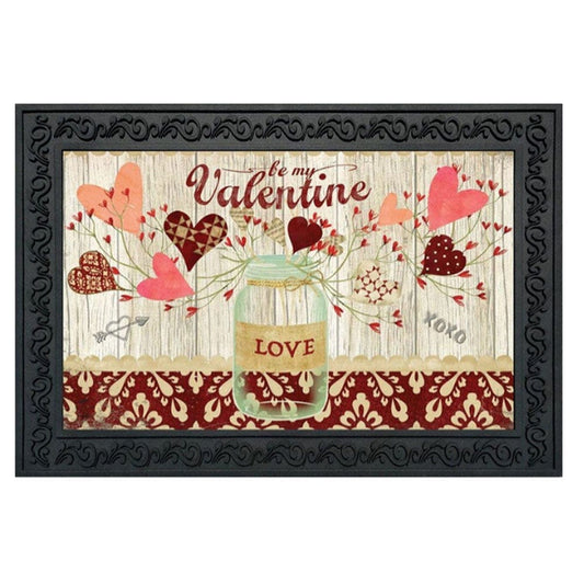 Felpudo Love Be My Valentine