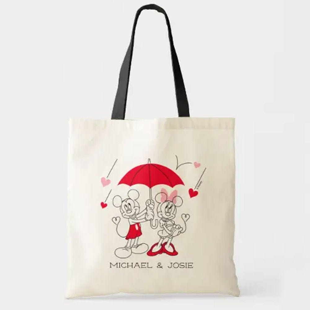 Personalized Valentine Tote Bag