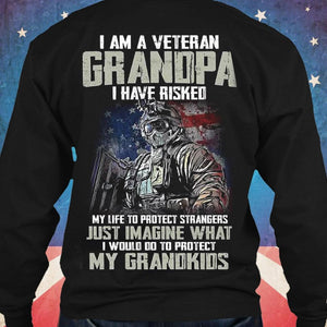 I'm A Veteran Grandpa Shirts