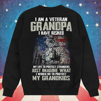 I'm A Veteran Grandpa Hoodie, Shirts