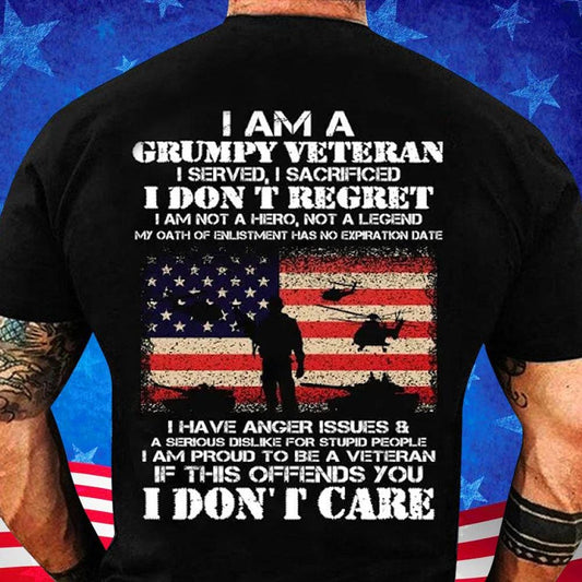 Soy un veterano gruñón, no me arrepiento de las camisetas