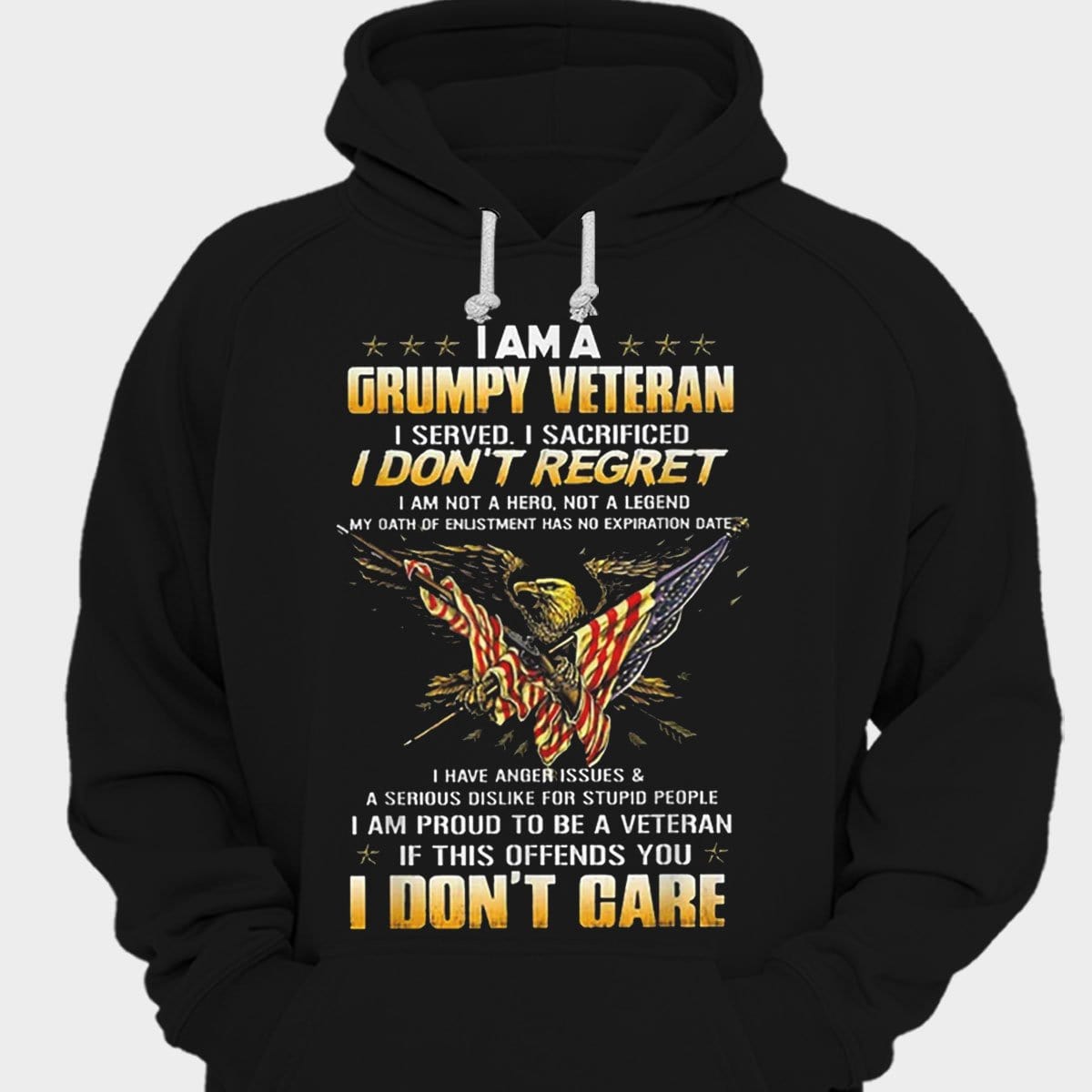 Soy un veterano gruñón. No me arrepiento de las camisetas de veteranos de Eagle