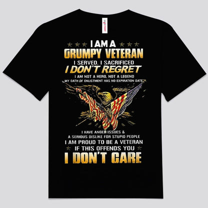 Soy un veterano gruñón. No me arrepiento de las camisetas de veteranos de Eagle
