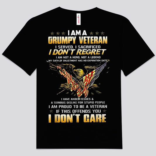 Soy un veterano gruñón. No me arrepiento de las camisetas de veteranos de Eagle
