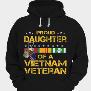 Proud Daughter Of A Vietnam Veteran Shirts