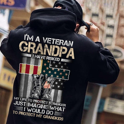 I'm A Veteran Grandpa Shirts