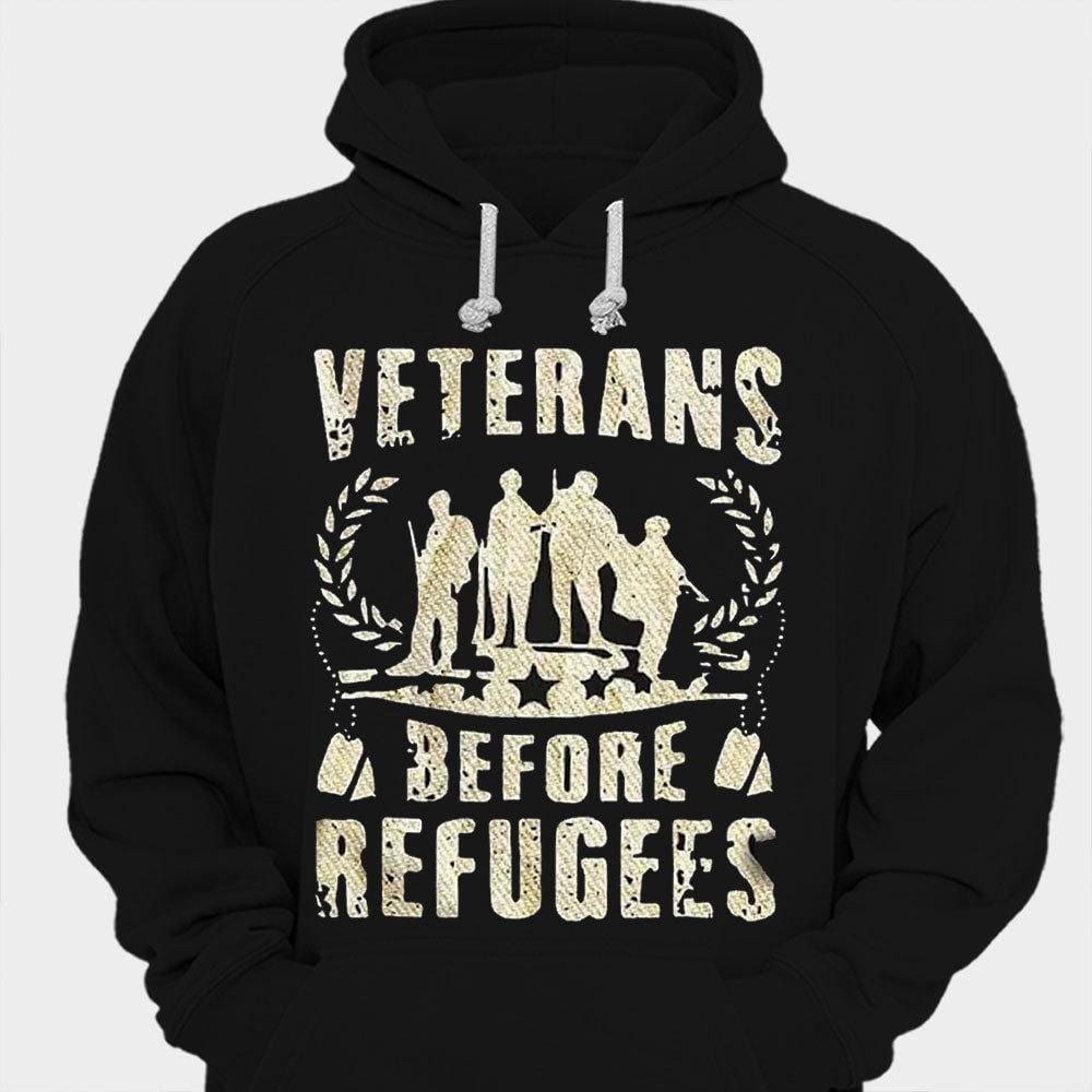 Camisetas de Veteranos antes que Refugiados