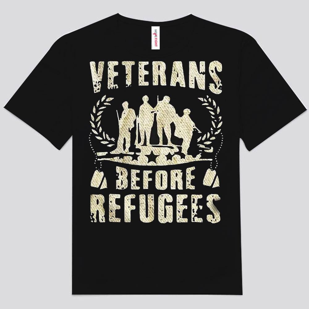 Camisetas de Veteranos antes que Refugiados