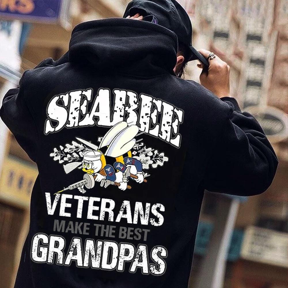 Los veteranos de Seabee hacen las mejores camisetas para abuelos