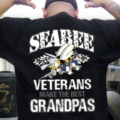 Los veteranos de Seabee hacen las mejores camisetas para abuelos