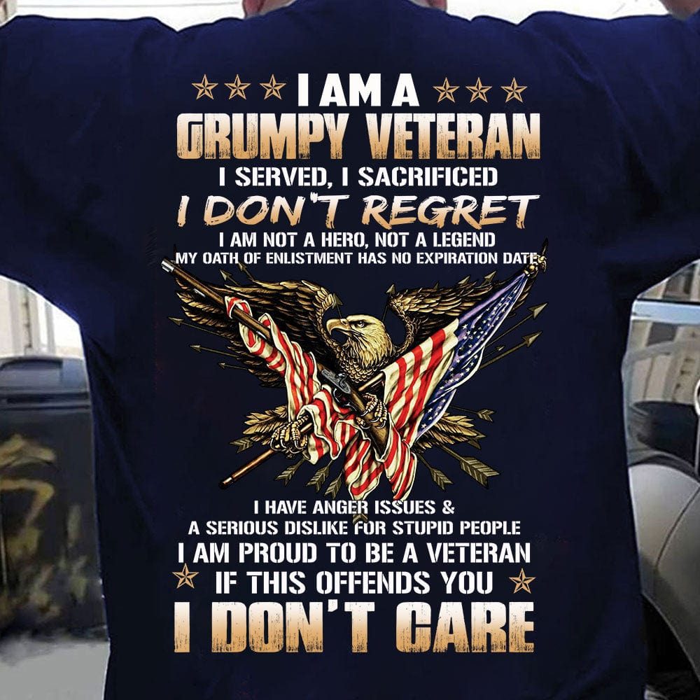 Soy un veterano gruñón, no me arrepiento de las camisetas