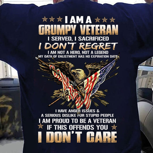 Soy un veterano gruñón, no me arrepiento de las camisetas
