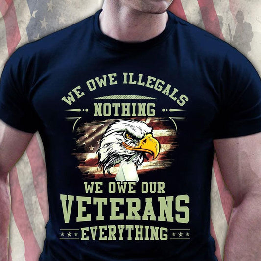 No les debemos nada a los ilegales. Les debemos todo a nuestros veteranos.