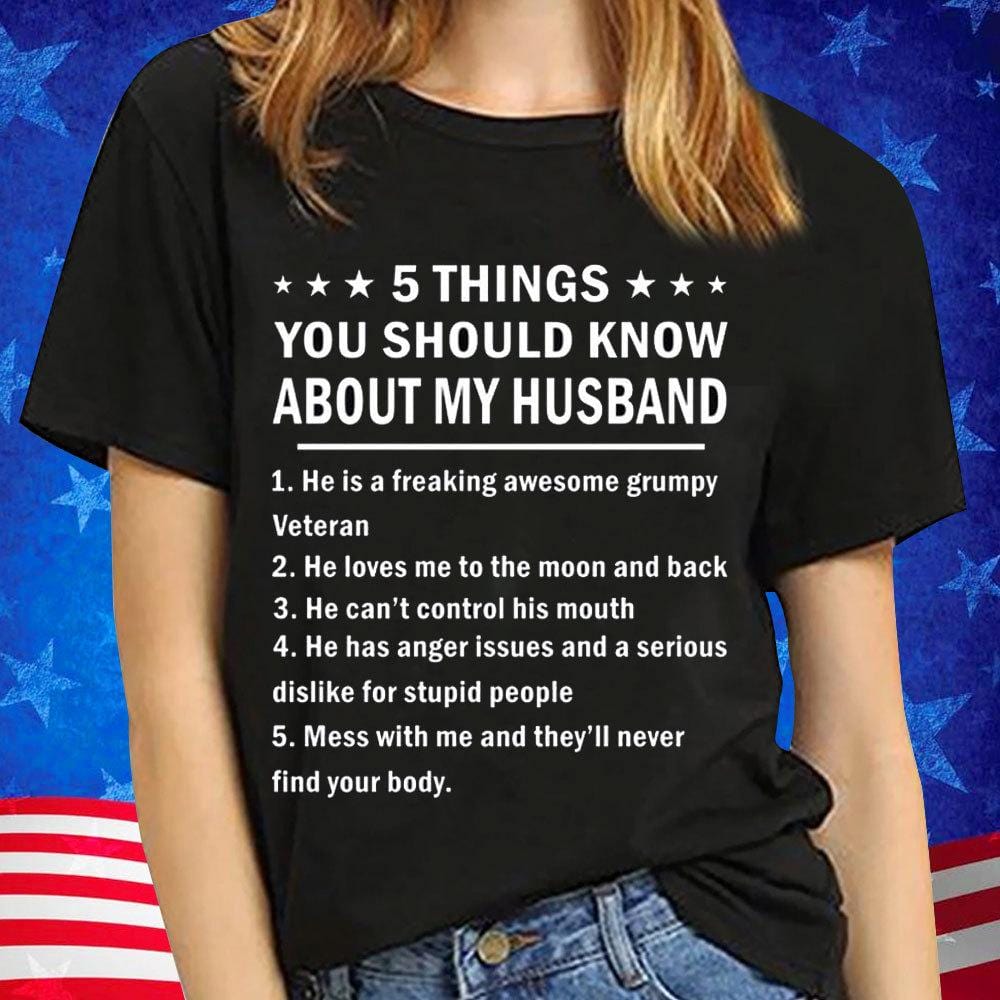 5 cosas que debes saber sobre las camisetas de veteranos de mi marido