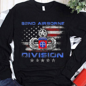 Sudadera con capucha y camisetas de veterano de la 82.ª División Aerotransportada