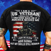 I Am A US Veteran Shirts