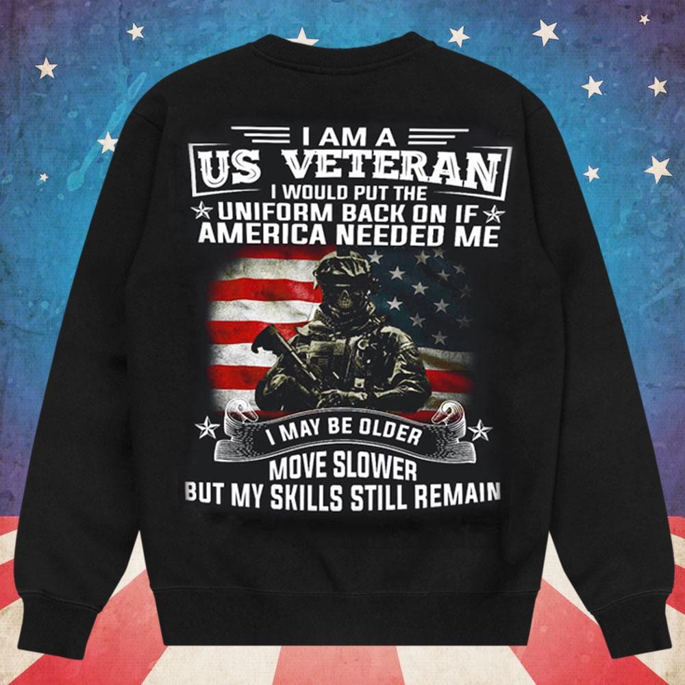 I Am A US Veteran Hoodie, Shirts