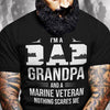 I'm A Dad Grandpa Marine Veteran Shirts