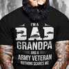I'm A Dad Grandpa Army Veteran Shirts
