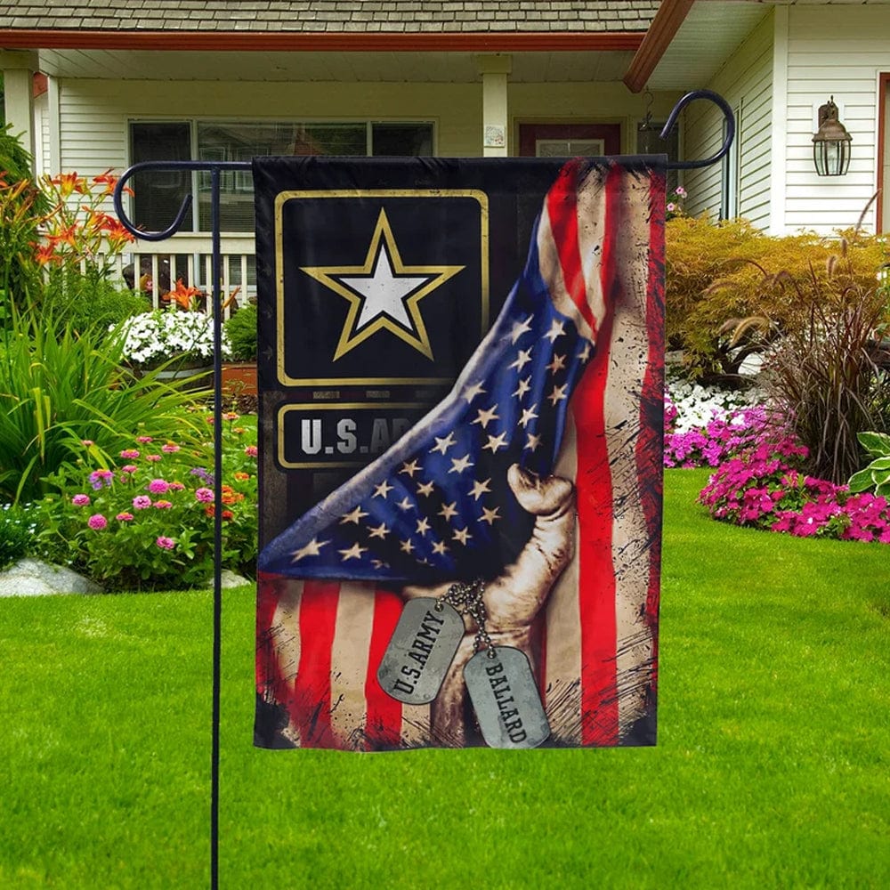 US Army Veteran House & Garden Flag