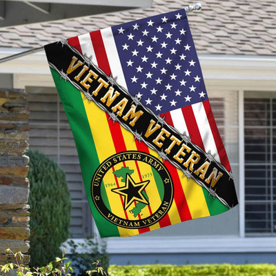 Vietnam Veteran House & Garden Flag