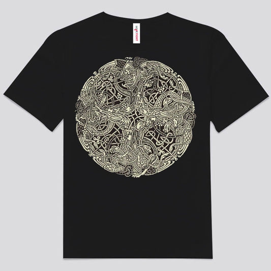 Camisas vikingas con nudos celtas