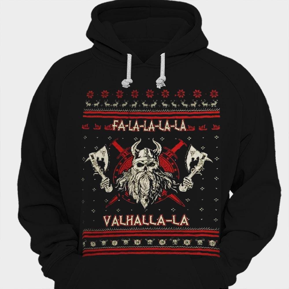 Falalalala Valhalla-la Camisas vikingas navideñas