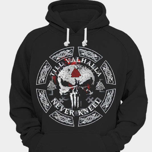 Camisetas vikingas que nunca te arrodillan hasta el Valhalla