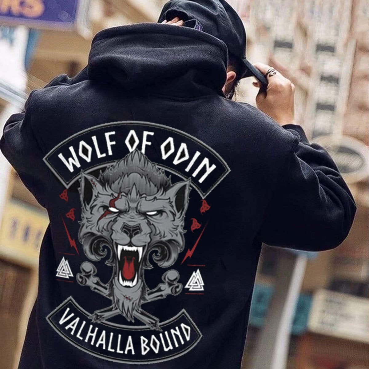 Wolf Of Odin Valhalla Bound Viking Shirts