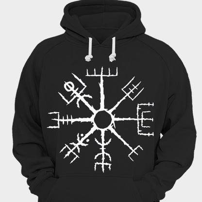 Camisas vikingas islandesas Vegvisir