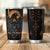 Till Valhalla Skull Raven Viking Tumbler