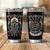 Till Valhalla Skull Viking Tumbler