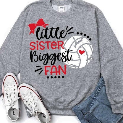 Camisetas de voleibol para hermanas pequeñas y grandes fans