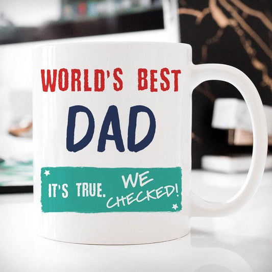Taza del Día del Padre: El mejor papá del mundo
