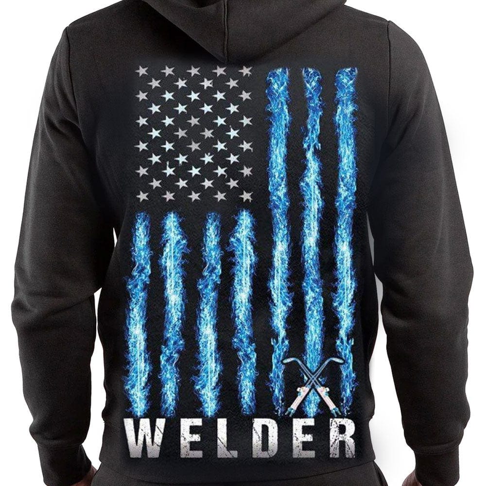 American Flag Welder Shirt