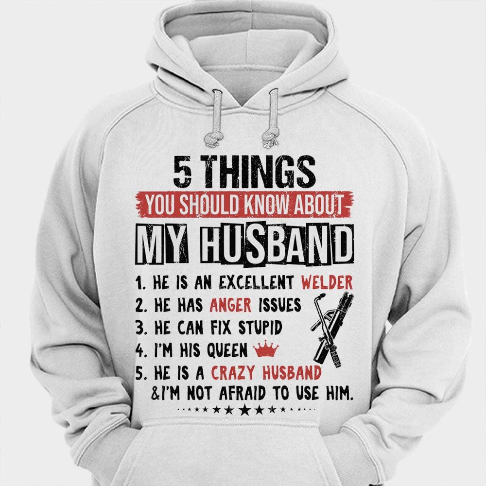 5 cosas que debes saber sobre las camisetas de mi marido soldador y mi esposa