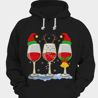 Wine Glass Christmas Shirts