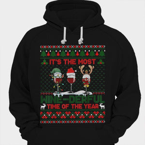 It's The Most Wine-derful Time Of The Year Wine Christmas Shirts