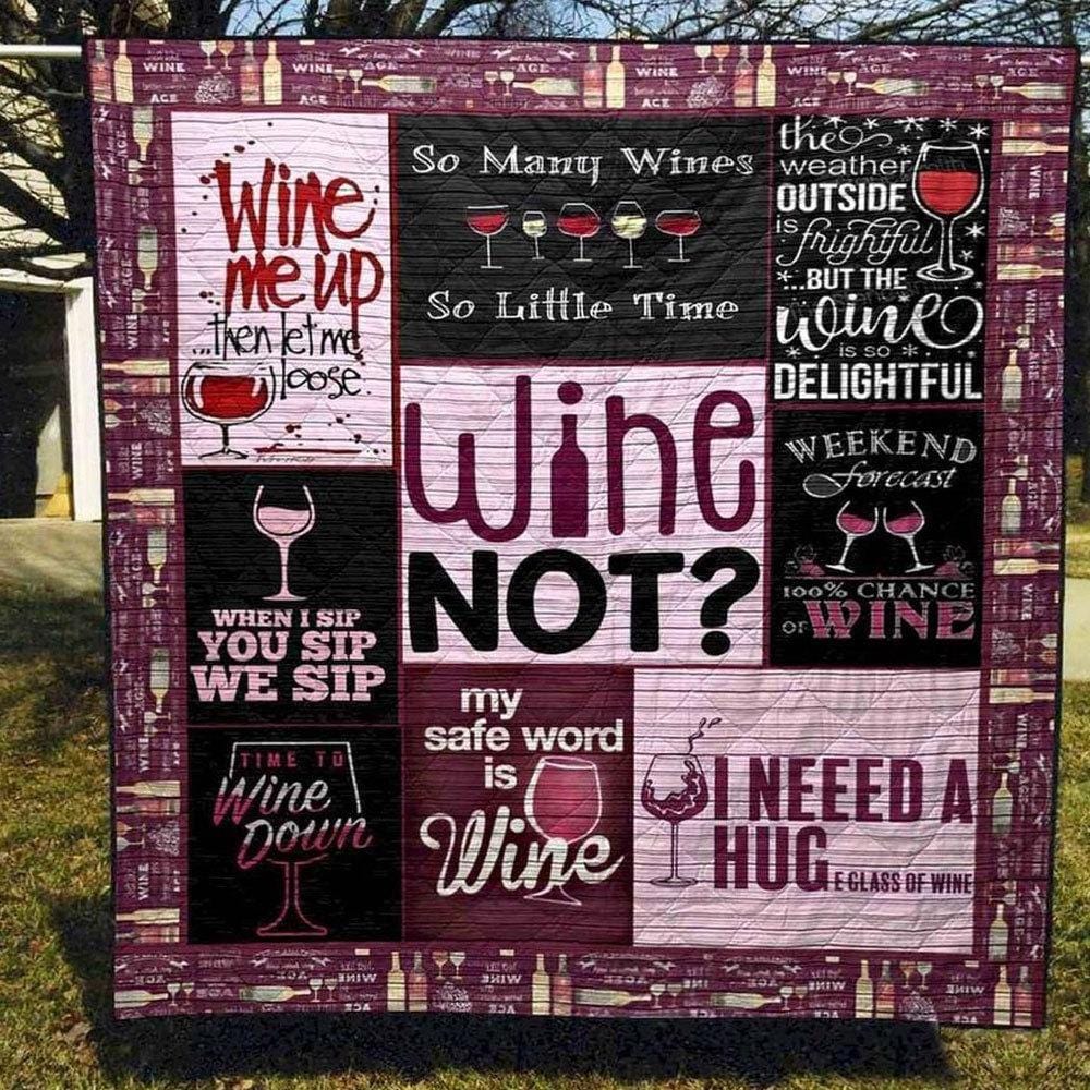 Vino para mí y luego déjame ir, vino para mí, manta de vino