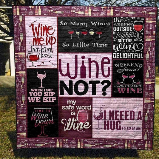 Vino para mí y luego déjame ir, vino para mí, manta de vino