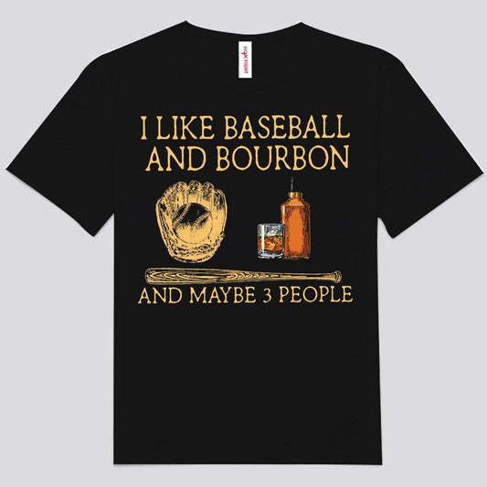 Me gusta el béisbol y el bourbon y quizás tres personas que toman vino