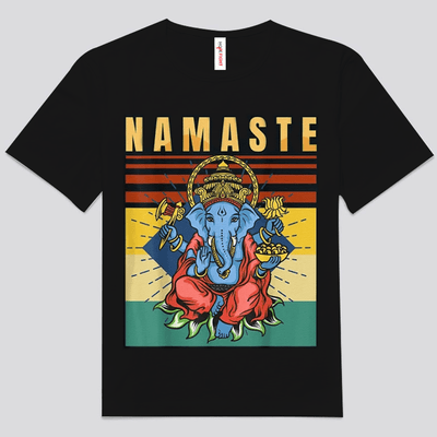 Namaste Elephant Yoga Shirt